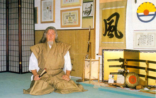 soke J.R.Maroteau fondateur de l'école takeda ryu maroto ha